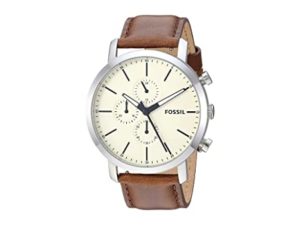 Fossil Luthe Analog Yellow Dial Men s Rs 973 amazon dealnloot