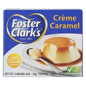 Foster Clarks Creme Caramel Mix and Topping Rs 269 amazon dealnloot
