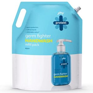 Godrej Protekt Germ Fighter Handwash Refill Pack Rs 119 amazon dealnloot