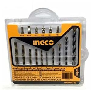 KROST 16pcs ingcco drill set Stainless Steel Rs 400 amazon dealnloot
