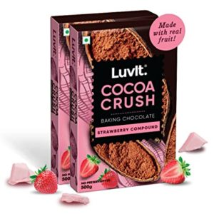 LuvIt Cocoa Crush Strawberry Compound Bar Perfect Rs 222 amazon dealnloot