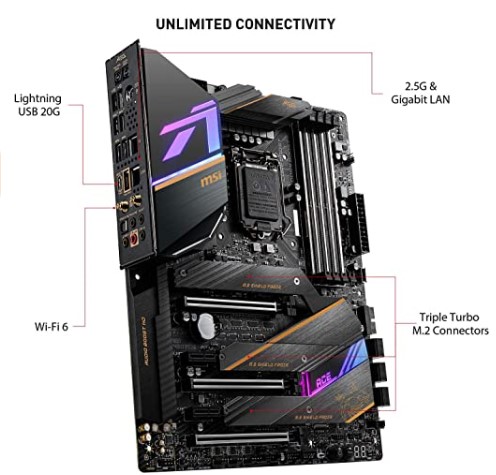 MSI MEG Z490 ACE ATX Motherboard