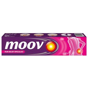 Moov Fast Pain Relief Cream 50g Suitable Rs 121 amazon dealnloot