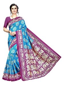 RUNAYA NX Women s silk Saree with Rs 200 amazon dealnloot