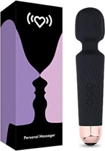 Rechargeable Wand Massager with Powerful Vibrations Handheld Rs 899 amazon dealnloot
