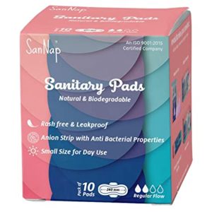 SanNap Biodegradable Super Soft Anion Sanitary Pads Rs 149 amazon dealnloot