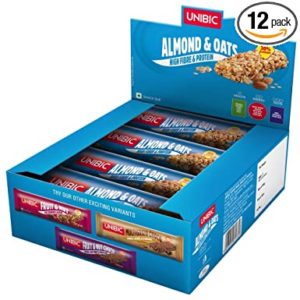 Unibic Snack Bar Almond Oats Pack of Rs 240 amazon dealnloot