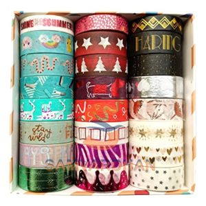samvardhan 24 Rolls Decorative Floral Japanese Pastel Rs 379 amazon dealnloot