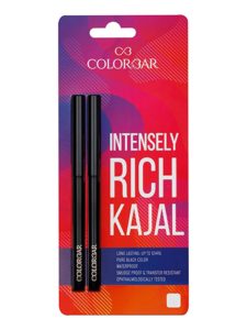 Colorbar Intensely Rich Kajal Duo Creatively Black Rs 209 amazon dealnloot