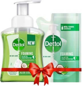 Dettol Foaming Handwash Pump Refill Combo Aloe Rs 149 flipkart dealnloot