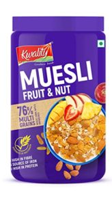 Kwality Muesli Crunchy Fruit N Nut Multigrain Rs 239 amazon dealnloot
