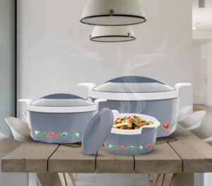 MILTON Elegance Pack of 3 Thermoware Casserole Rs 459 flipkart dealnloot