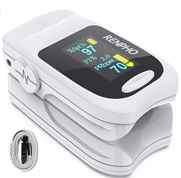 Pulse Oximeter Fingertip, RENPHO Professional Oxygen Saturation Monitor Oximeter