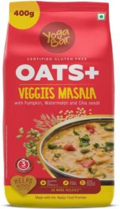 Yogabar Super Oats Veggie Masala Oats Pouch Rs 99 flipkart dealnloot