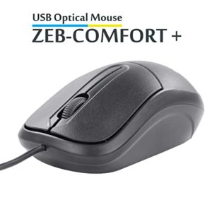 Zebronics Zeb Comfort Wired Mouse Rs 99 amazon dealnloot