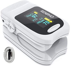 Pulse Oximeter Fingertip RENPHO Professional Oxygen Saturation Rs 499 amazon dealnloot