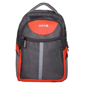 Spykar Grey Coloured Casual Polyester Backpack Rs 599 amazon dealnloot