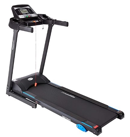 AmazonBasics DC Motorized Treadmill with 3 Level Manual Incline