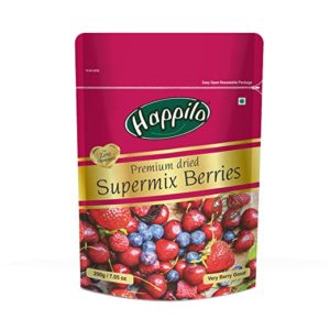 Happilo Premium Dried Super Mix Berries 200gm Rs 219 amazon dealnloot