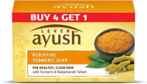 Lever Ayush Purifying Turmeric Bar 5 x Rs 112 flipkart dealnloot