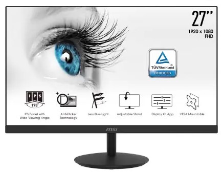 MSI 27 inch Full HD IPS Panel Monitor