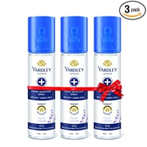 Yardley London English Lavender Hand Sanitizer spray Rs 121 amazon dealnloot