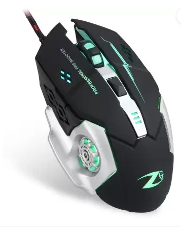 Zoook Bomber Wired Optical Mouse  (USB 2.0, Black)