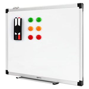 AmazonBasics Whiteboard Drywipe Magnetic with Pen Tray Rs 719 amazon dealnloot