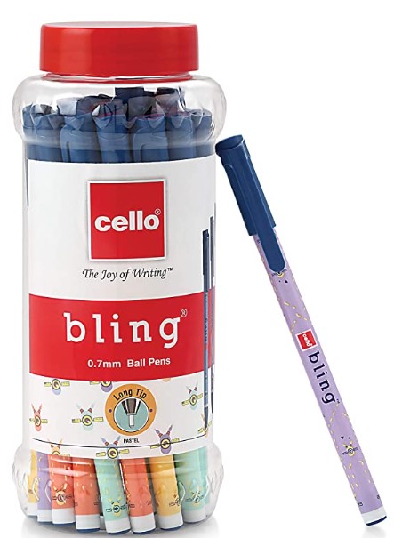 Cello Bling Pastel Ball Pen
