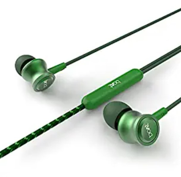 boAt Bassheads 152 Made in India in Ear Wired Earphones with Mic (Vibrant Green)