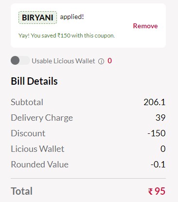 BIRYANI code