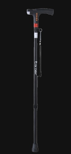 Dr. Odin Walking Stick (SOS Alarm, GB-819, Black)