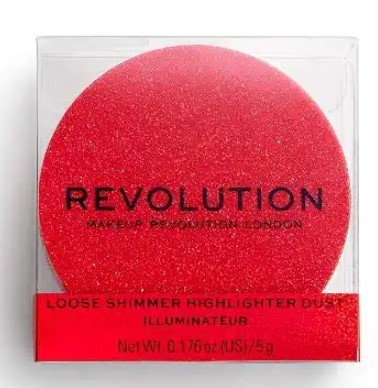 Makeup Revolution Precious Stone Loose Highlighter Ruby Crush, Ruby, 5 g