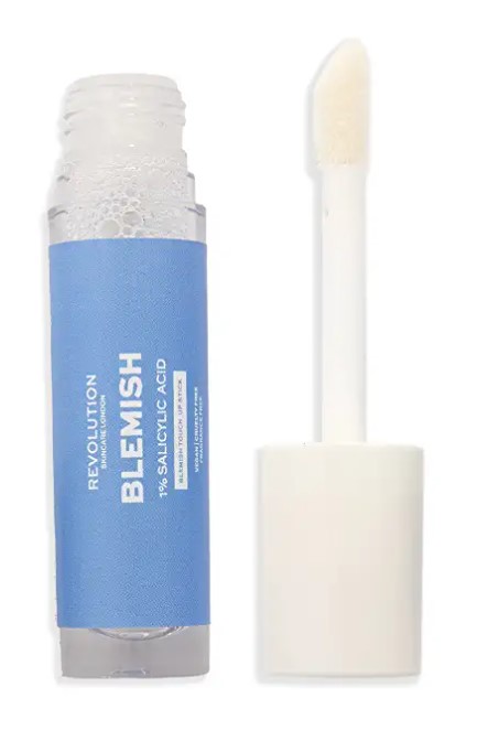 Makeup Revolution Skincare Anytime Anywhere 1% Salicylic Acid Blemish Touch Up Stick, Clear