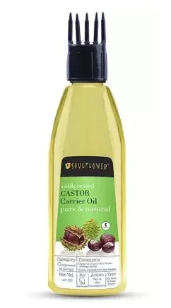 Soulflower Castor Oil for Hair Growth, Skin, Eyebrows & Eyelashes, Organic Arandi Hair Oil  (120 ml)
