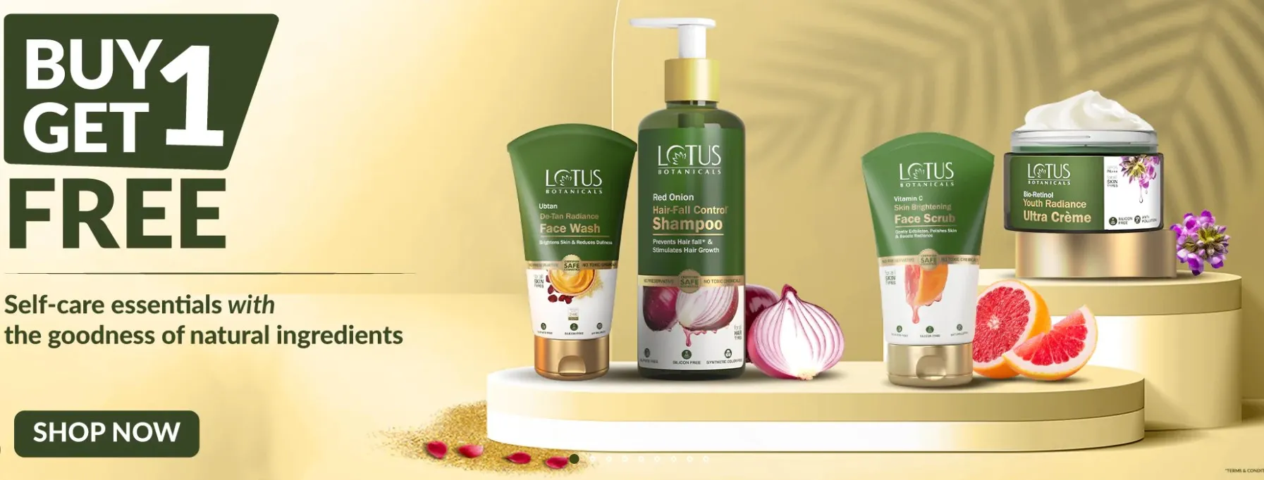 Lotusbotanicals   Buy 1 Get 1 free sitewide