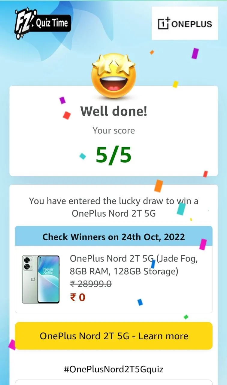 OnePlus Nord 2T 5G Quiz 1