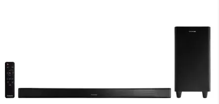 Panasonic SC HTB76GW K 100 W Bluetooth Soundbar  (Black, 2.1 Channel)