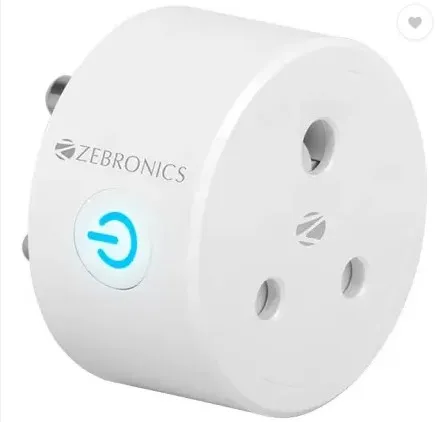 ZEBRONICS ZEB SP110 10A Smart Plug  (White)