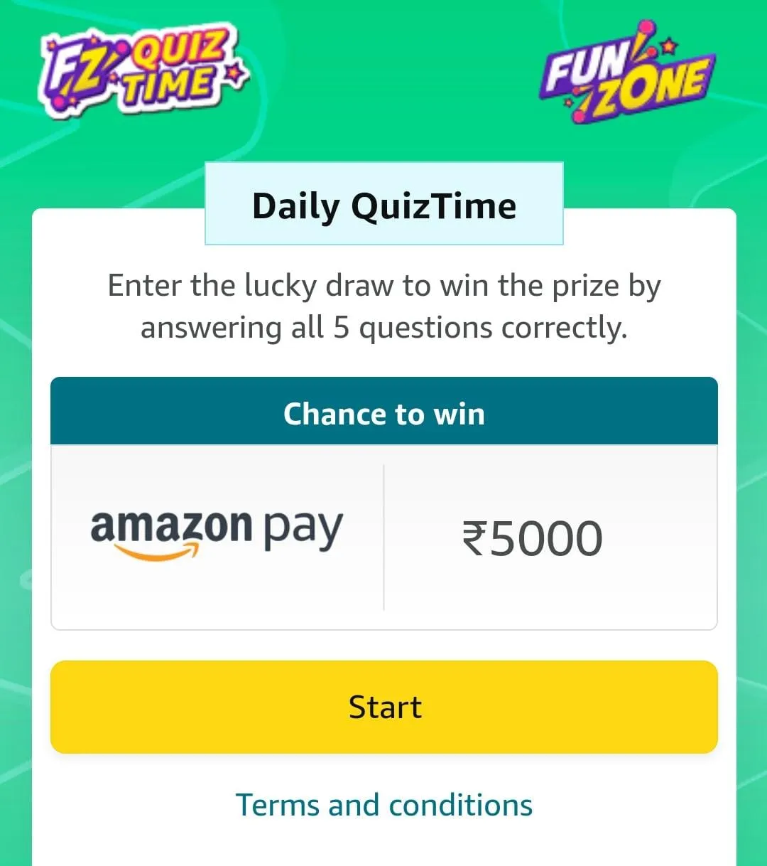 amazon 21 oct quiz