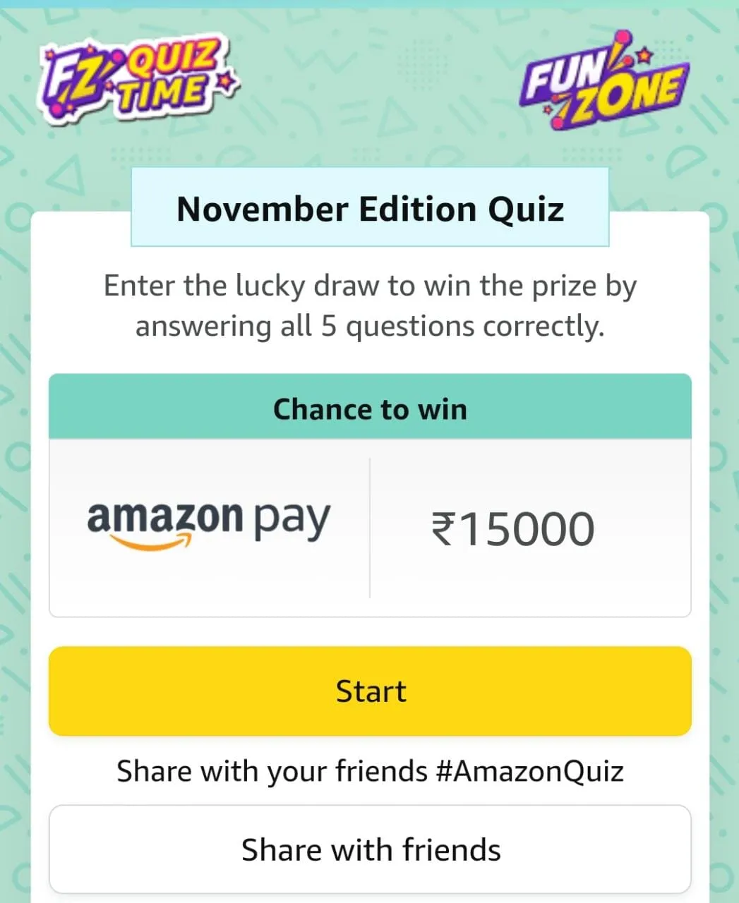 amazon quiz 1 nov 2