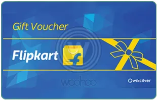 flipkart gift card at 5% off + extra 1% via UPI