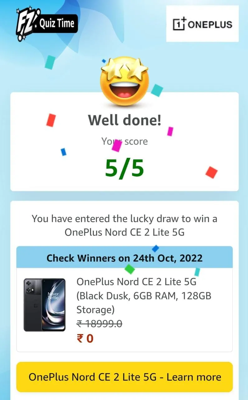 oneplus nord ce2 quiz 1