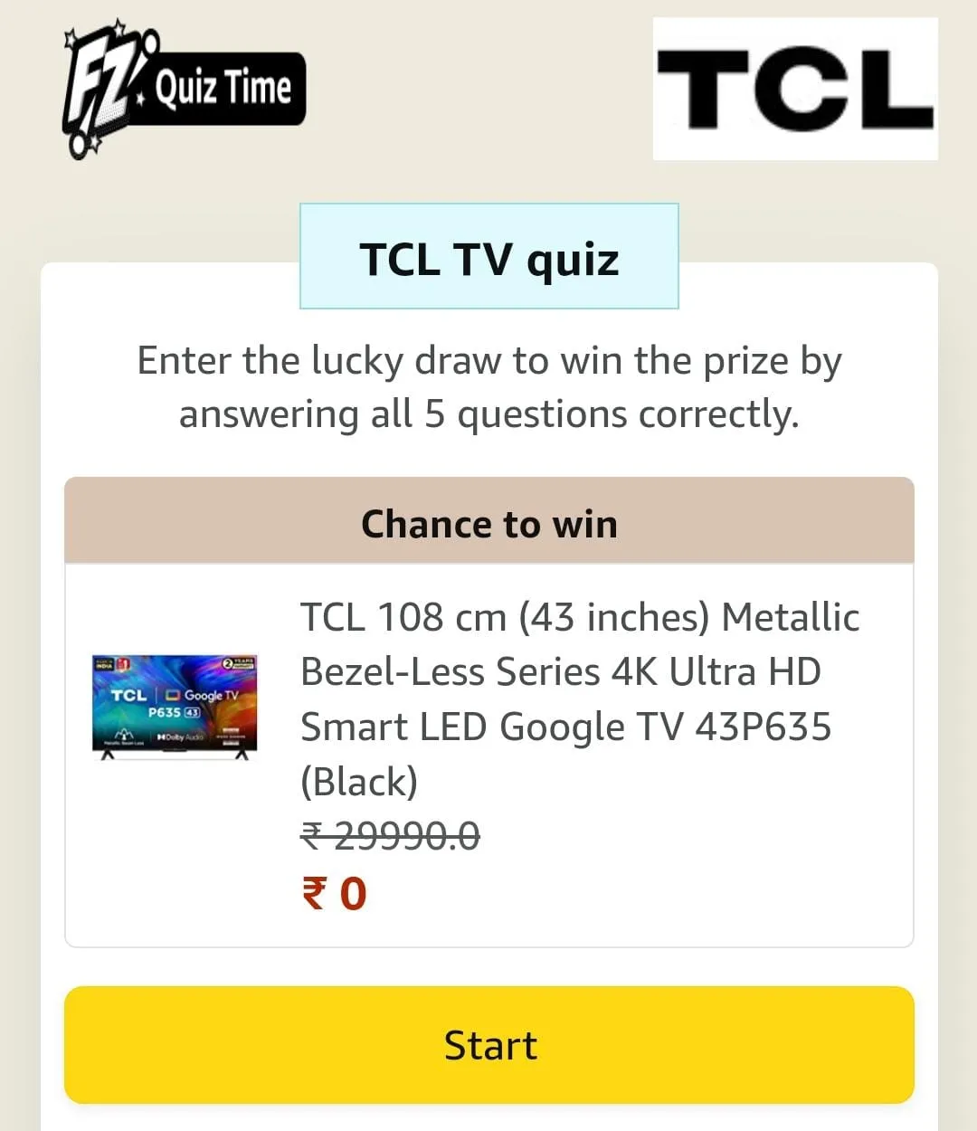 tcl tv quiz oct 22