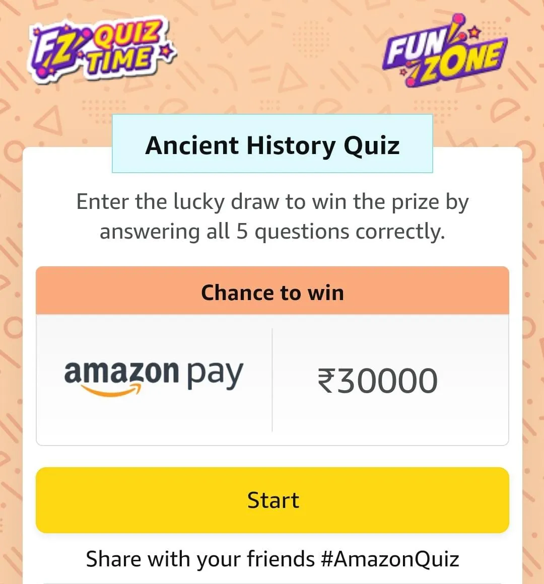 amazon anchient history quiz