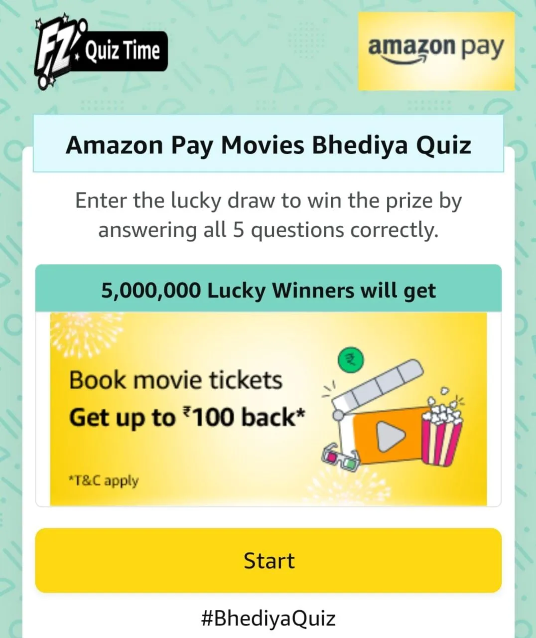 amazon bhediya quiz