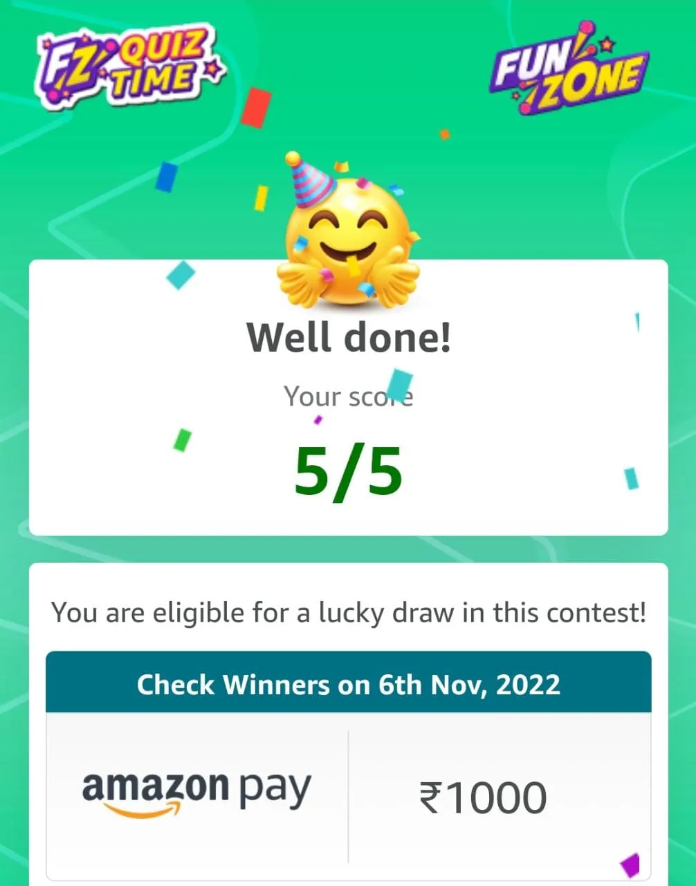 amazon daily quiz 5 nov 1