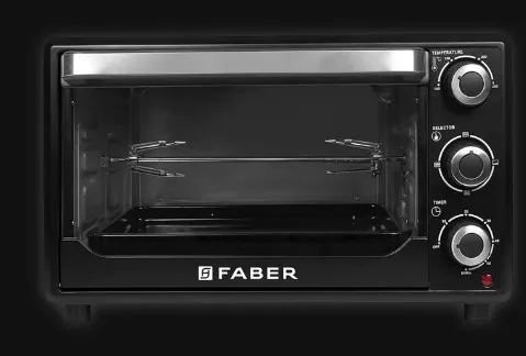 Faber 24 Litres OTG (180 Quality Tests, 131.0628.552, Black)