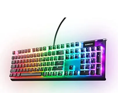 SteelSeries PrismCaps – Double Shot Pudding Style Keycaps for Mechanical Keyboards