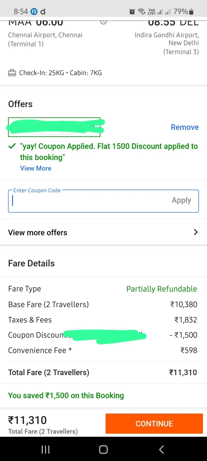 flipkart flight code